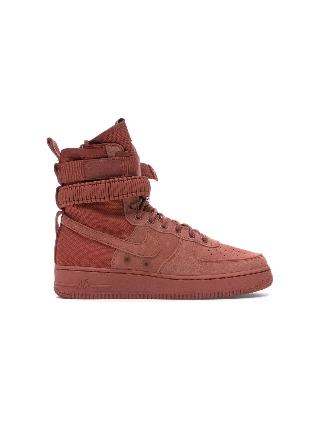 Мужские высокие кроссовки с регулируемым ремешком Nike SF Air Force 1 High, Dusty Peach/Dusty Peach — изображение 1 из 4