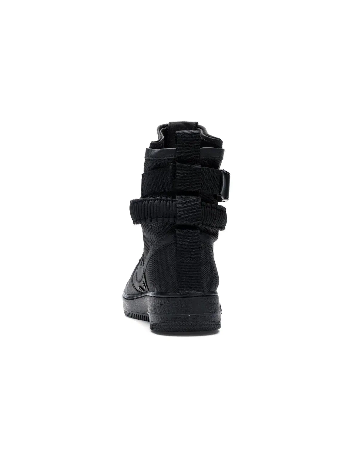 Мужские ботинки высокие Nike SF Air Force 1 High Triple Black — изображение 4 из 4, черный/черный