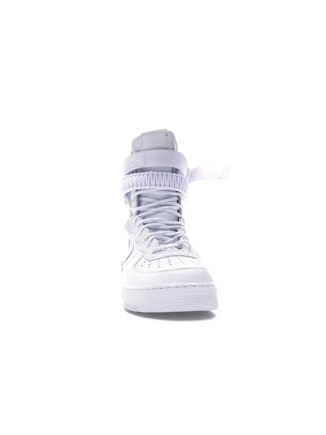 Мужские ботинки высокие из кожи и нейлона Nike SF Air Force 1 High — изображение 2 из 4, белый/белый-белый