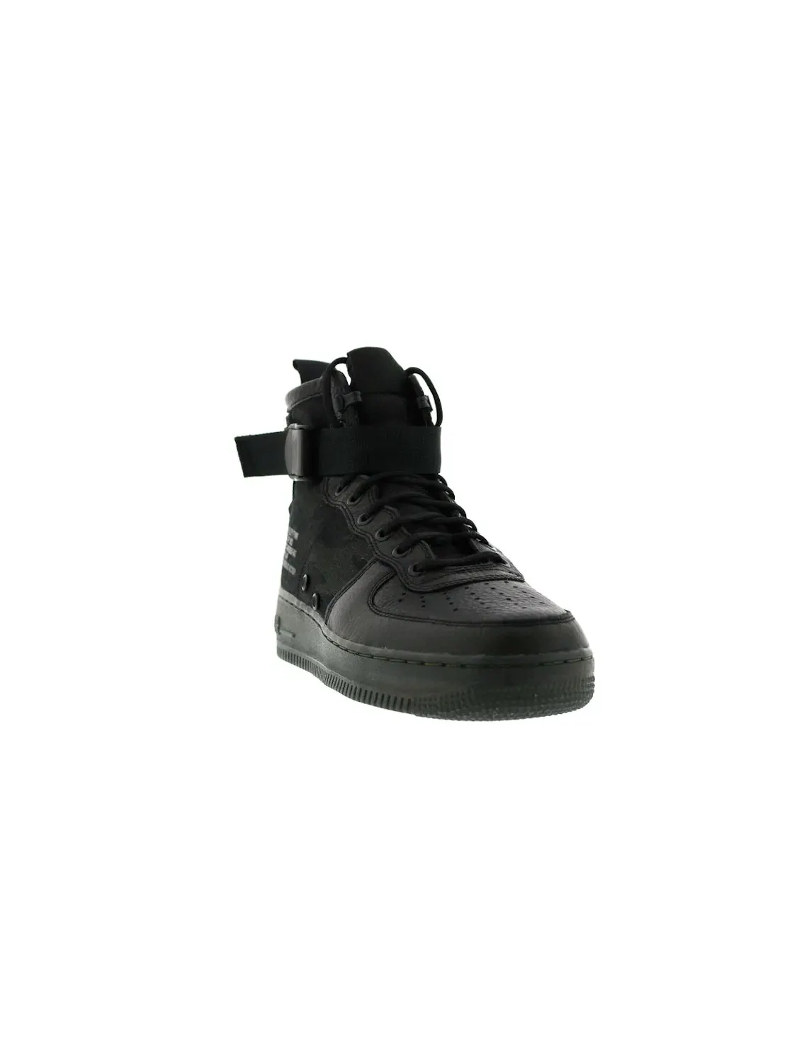 Мужские ботинки с высоким голенищем Nike SF Air Force 1 Mid — изображение 2 из 4, черный/черный-хаки