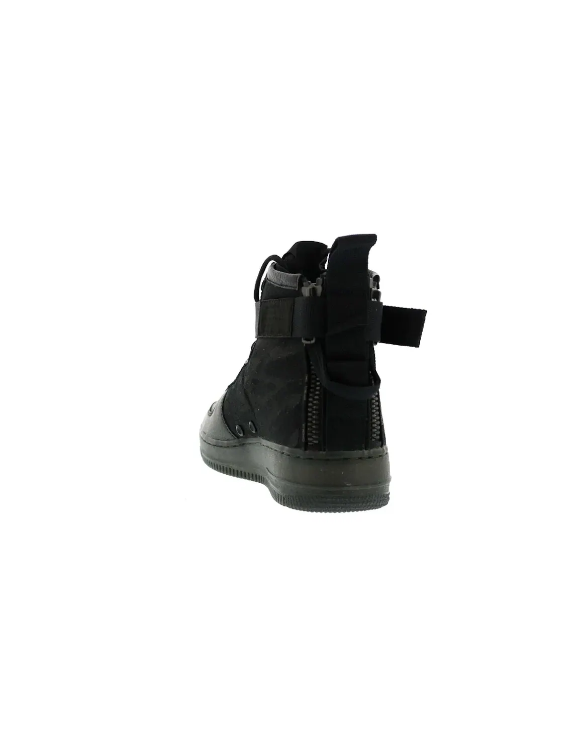 Мужские ботинки с высоким голенищем Nike SF Air Force 1 Mid — изображение 4 из 4, черный/черный-хаки