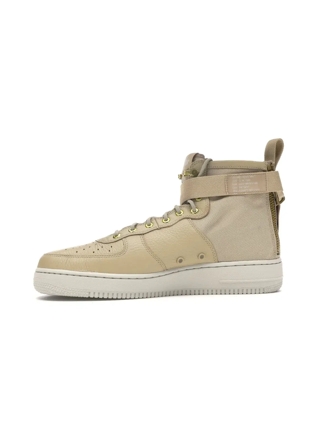 Мужские ботинки Nike SF Air Force 1 Mid, Mushroom/Mushroom-Light Bone — изображение 3 из 4