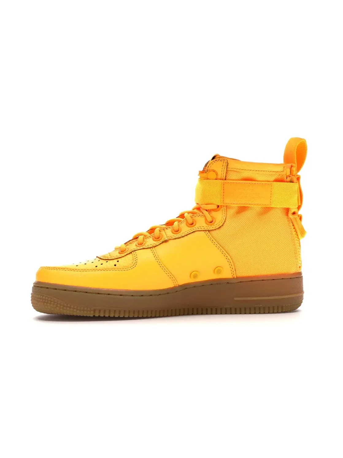 Мужские ботинки оранжевые Nike SF Air Force 1 Mid — изображение 3 из 4, оранжевый/черный