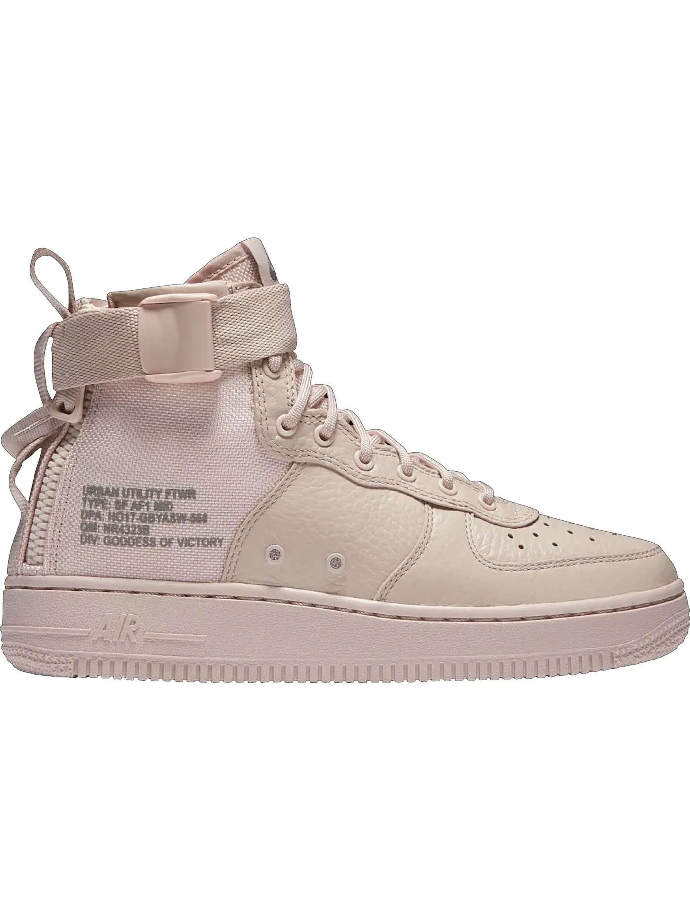 Детские ботинки Nike SF Air Force 1 Mid — изображение 1 из 1, красный/красный