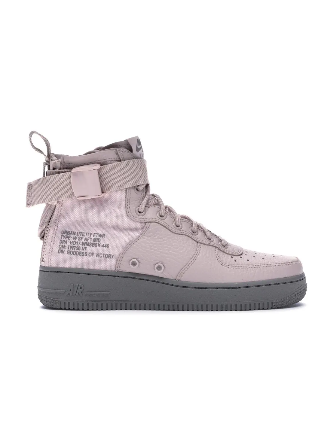 Женские ботинки с высоким голенищем Nike SF Air Force 1 Mid — изображение 1 из 4, красный/красный