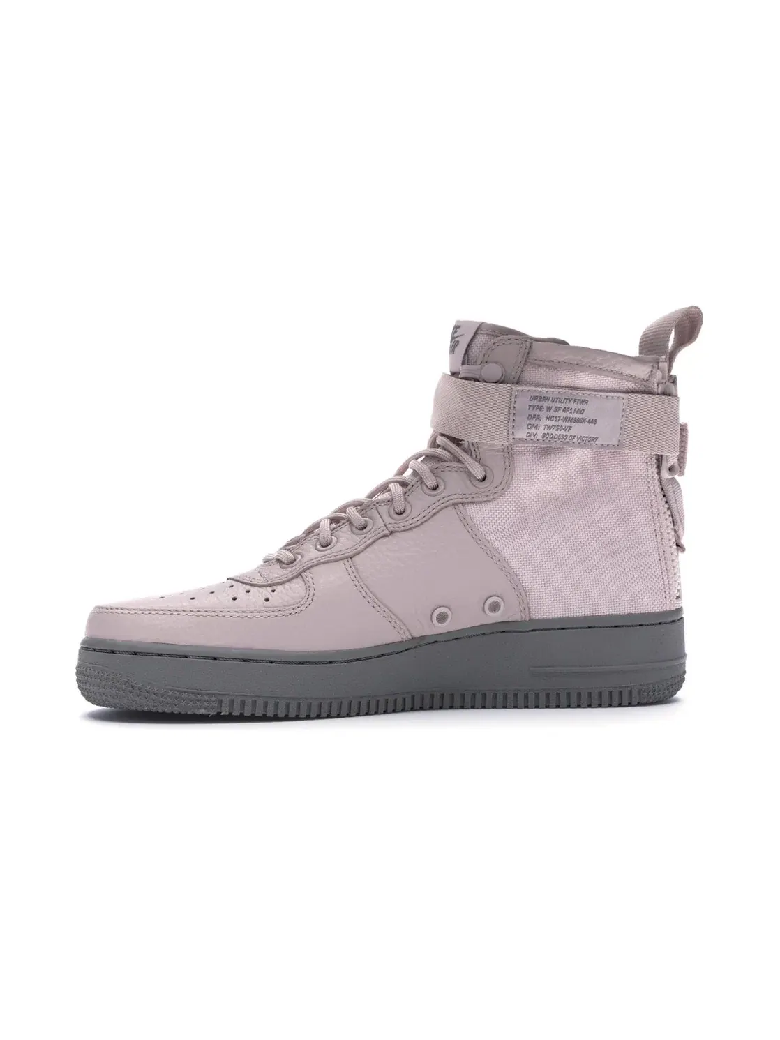 Женские ботинки с высоким голенищем Nike SF Air Force 1 Mid — изображение 3 из 4, красный/красный