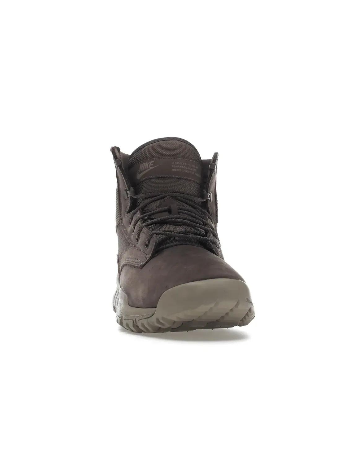 Мужские ботинки с высоким берцем Leather Nike SFB 6" NSW, Dark Mushroom/Dark Mushroom — изображение 2 из 4