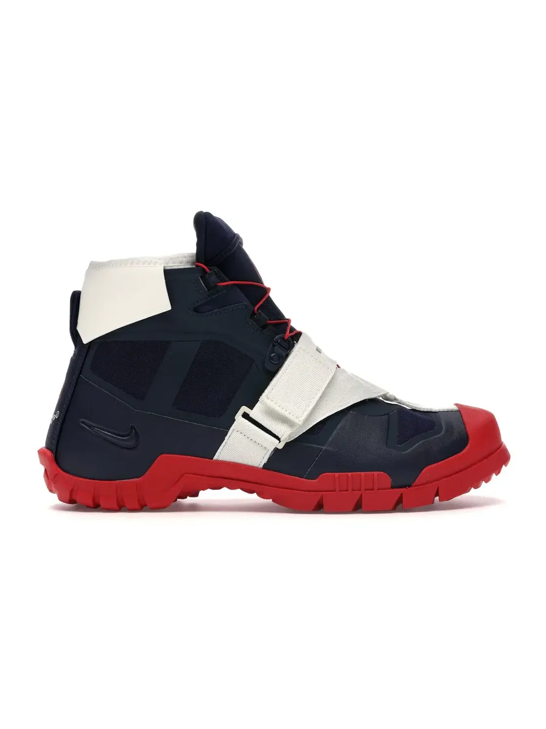 Мужские ботинки с водонепроницаемым верхом Nike SFB Mountain — изображение 1 из 4, темный/красный-белый