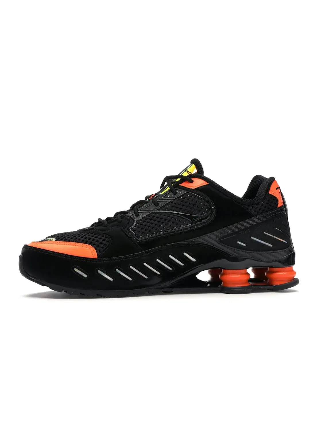 Женские кроссовки с контрастными вставками Nike Shox Enigma — изображение 3 из 4, черный/черный