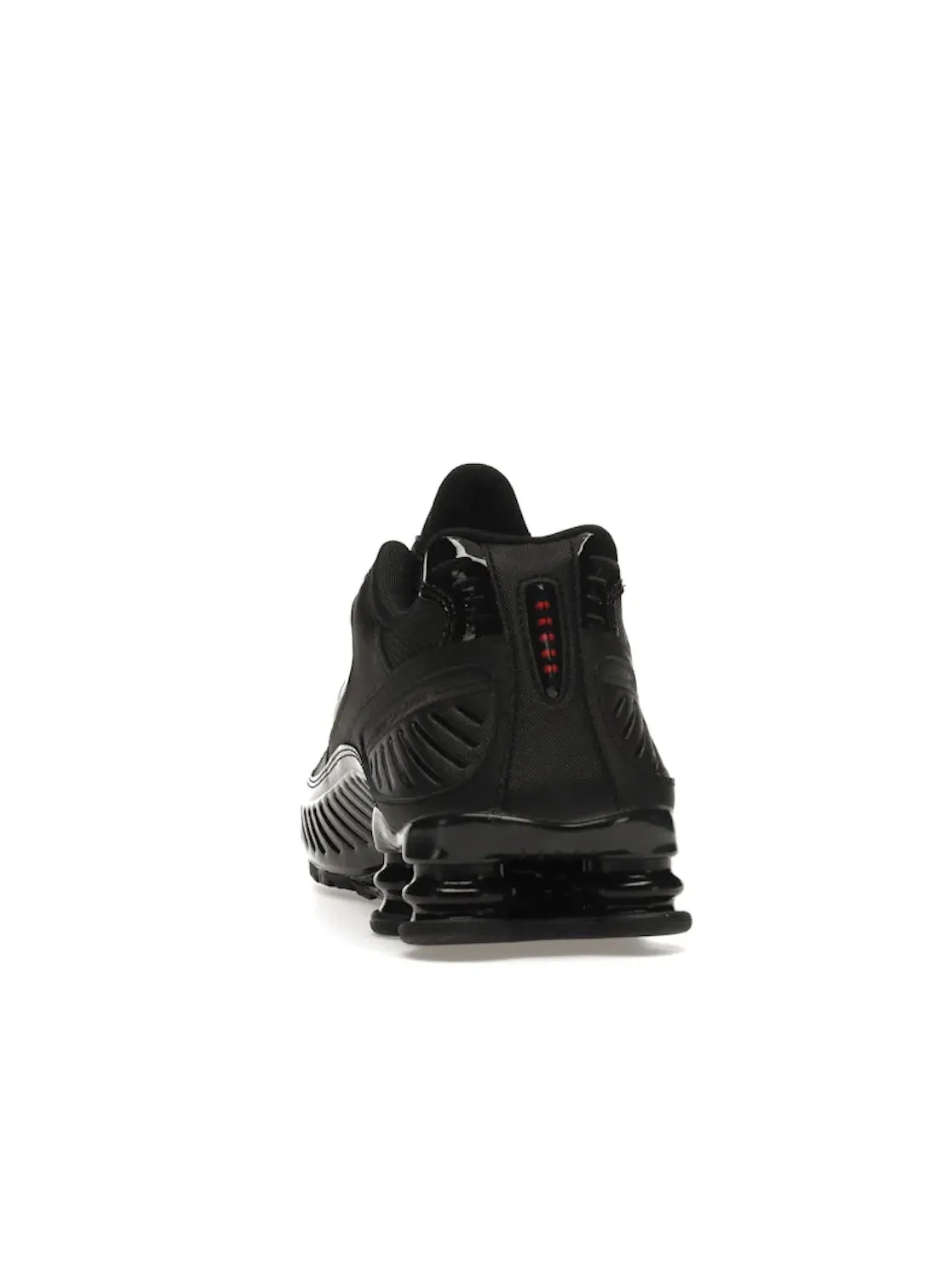 Женские кроссовки с колонками Shox Enigma Nike — изображение 4 из 4, черный/черный-красный