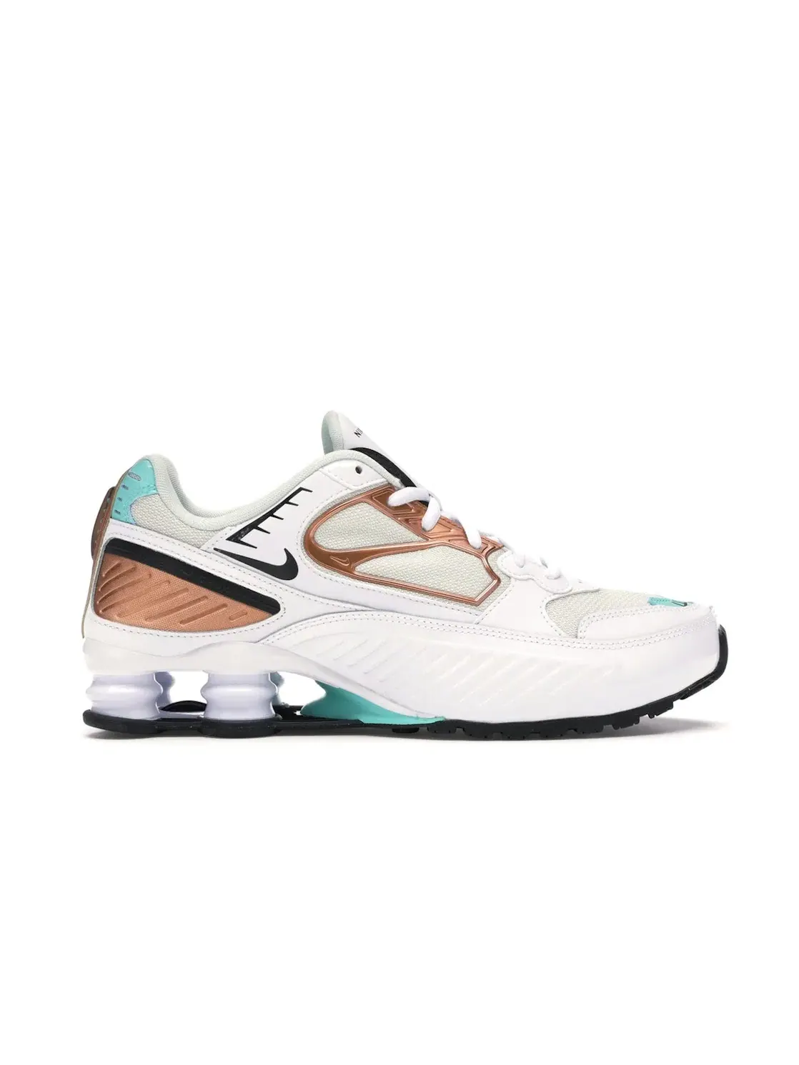 Женские кроссовки Lifestyle Nike Shox Enigma — изображение 1 из 4, белый/черный--зеленый