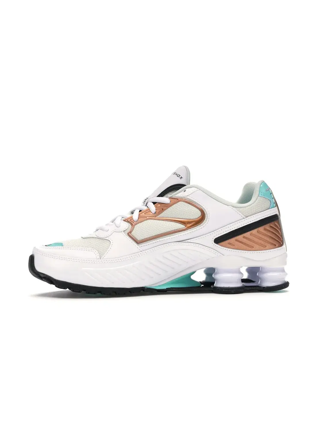 Женские кроссовки Lifestyle Nike Shox Enigma — изображение 3 из 4, белый/черный--зеленый