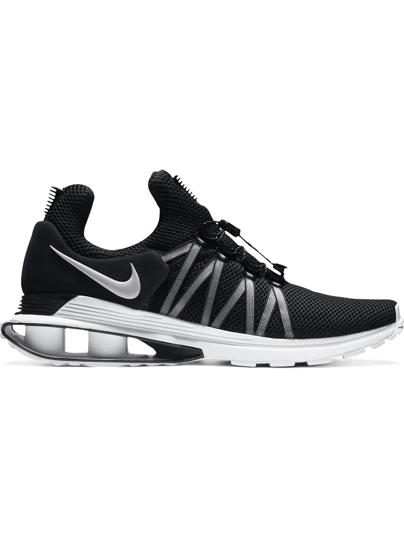 Мужские кроссовки Lifestyle Nike Shox Gravity — изображение 1 из 1, черный/белый/белый