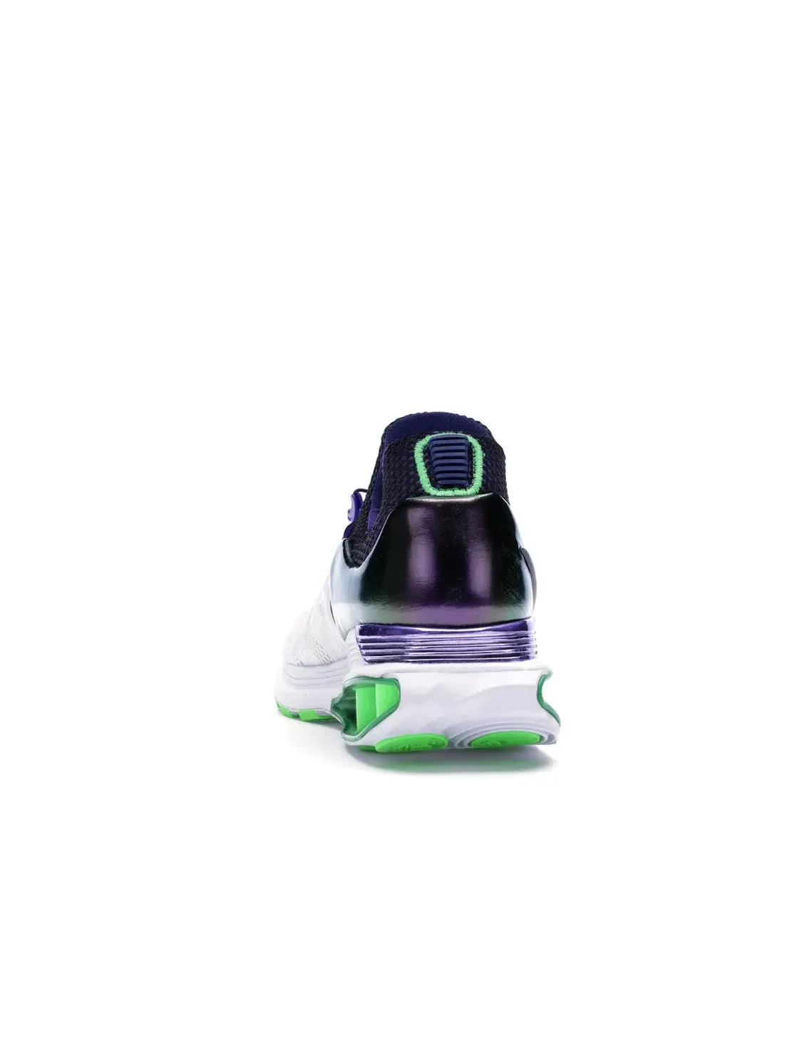 Женские кроссовки Lifestyle Nike Shox Gravity — изображение 4 из 4, белый/фиолетовый-зеленый