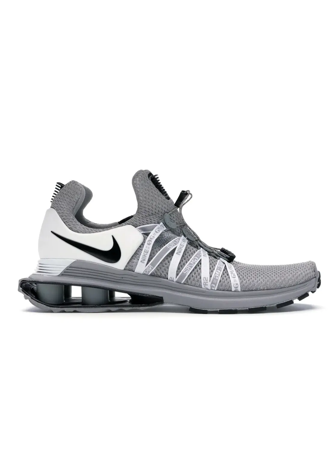 Мужские кроссовки Lifestyle Nike Shox Gravity — изображение 1 из 4, серый/черный-белый