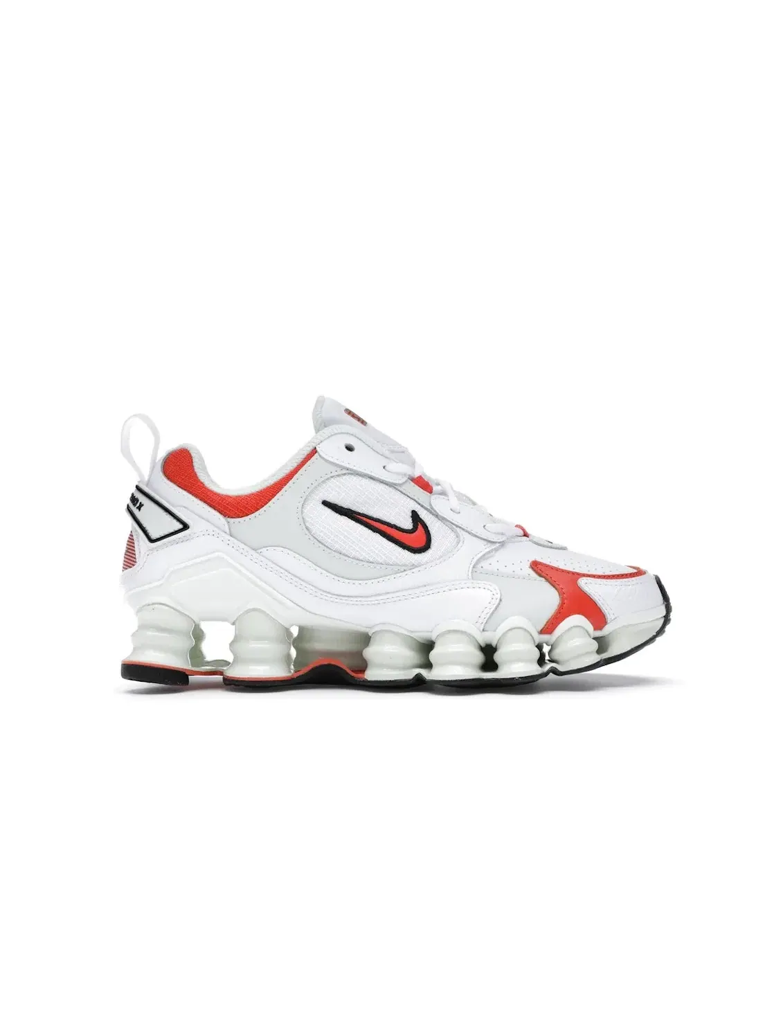 Женские кроссовки с контрастной отделкой Nike Shox Nova Nike — изображение 1 из 3, белый/красный-серый