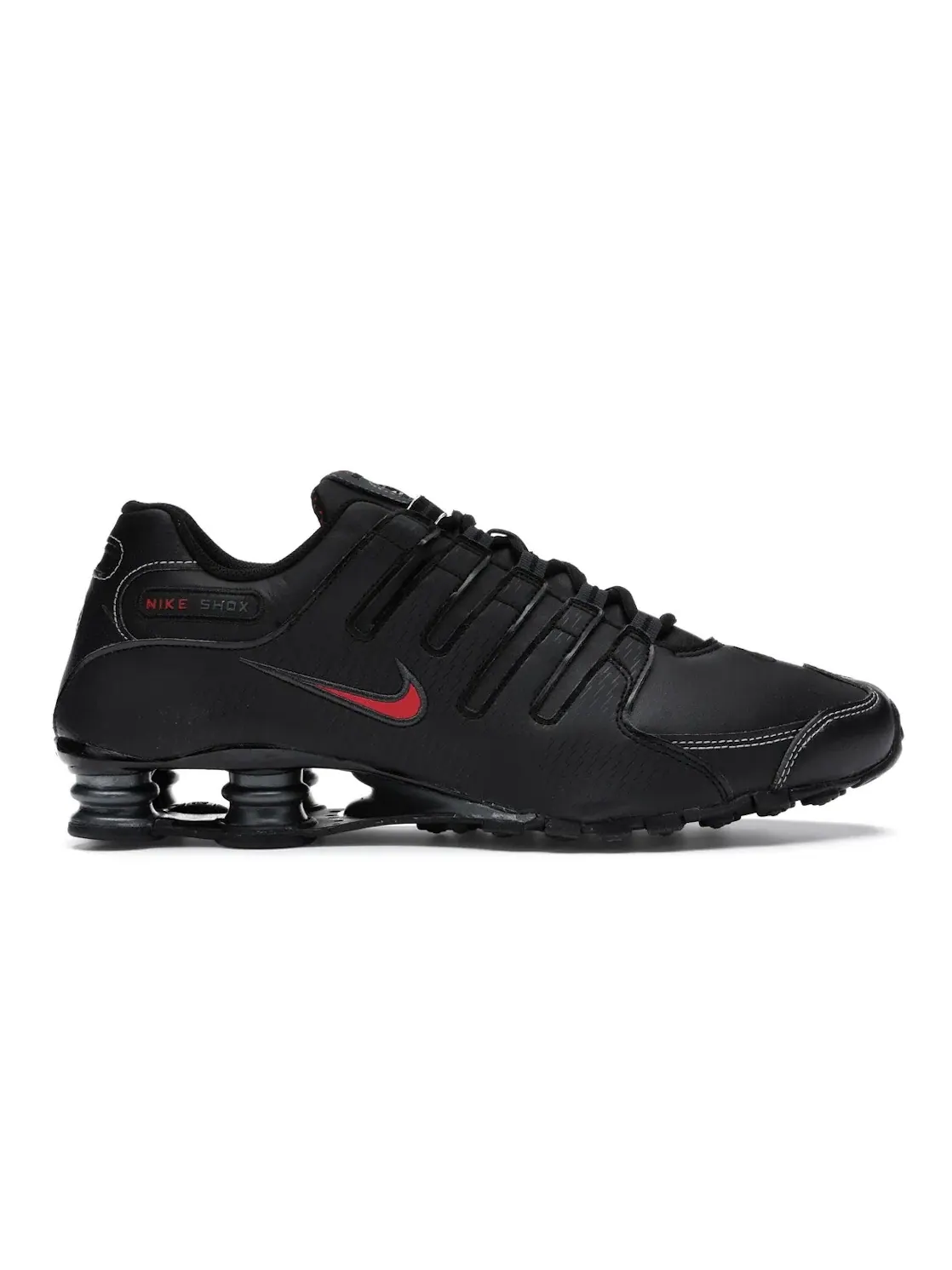 Мужские кроссовки с амортизацией Nike Shox NZ — изображение 1 из 4, черный/белый/красный