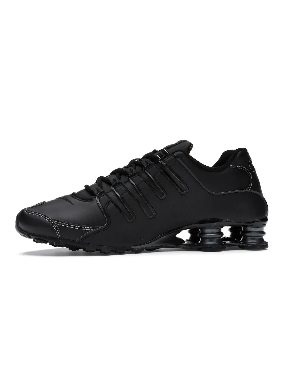 Мужские кроссовки с амортизацией Nike Shox NZ — изображение 3 из 4, черный/белый/красный