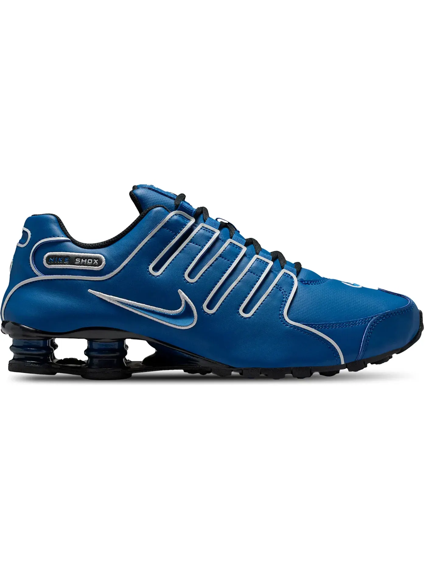 Мужские кроссовки Lifestyle Nike Shox NZ — изображение 1 из 1, синий/черный/белый