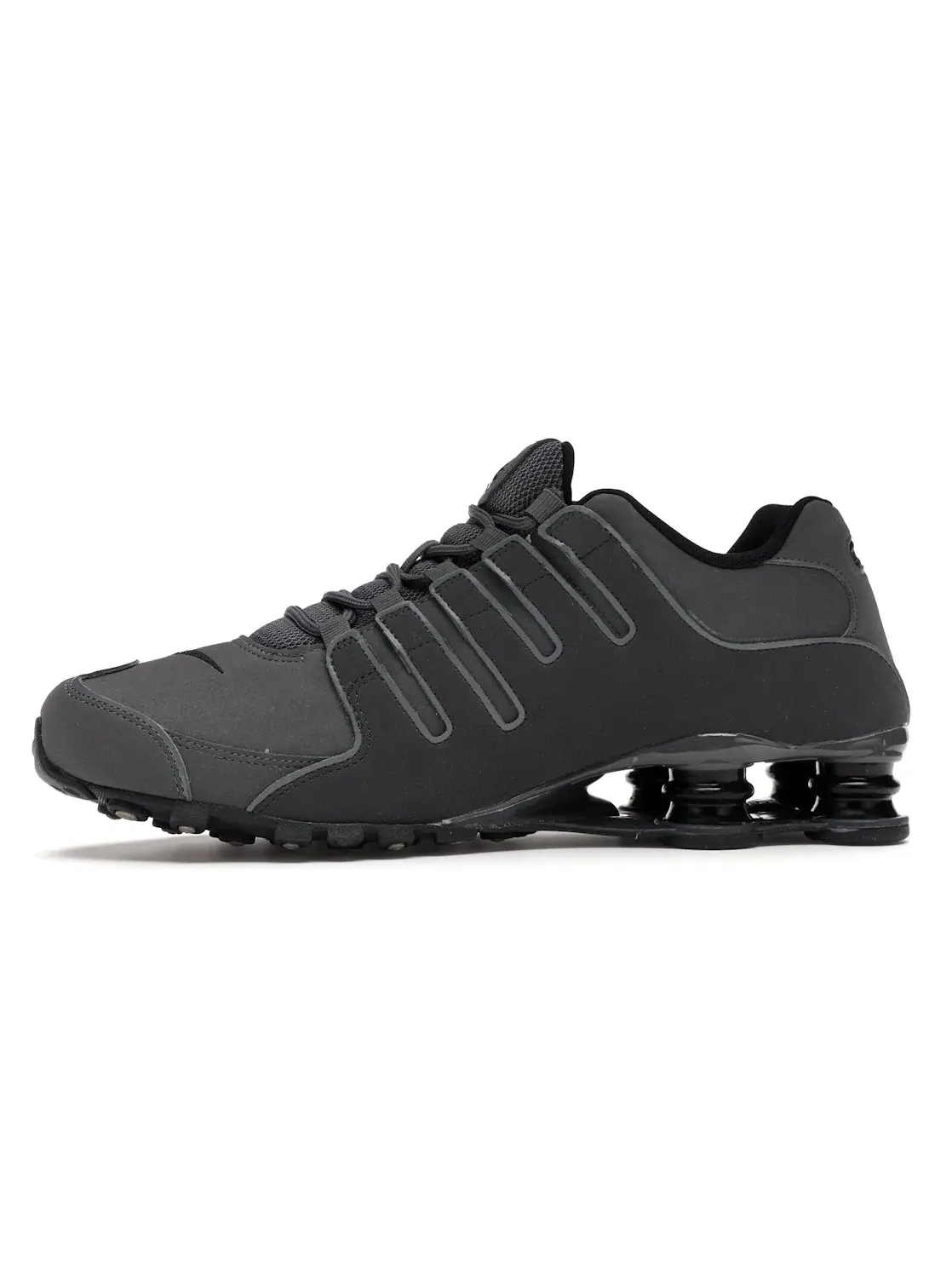 Мужские кроссовки с амортизацией Shox Nike Shox NZ — изображение 3 из 4, темный серый/металлик
