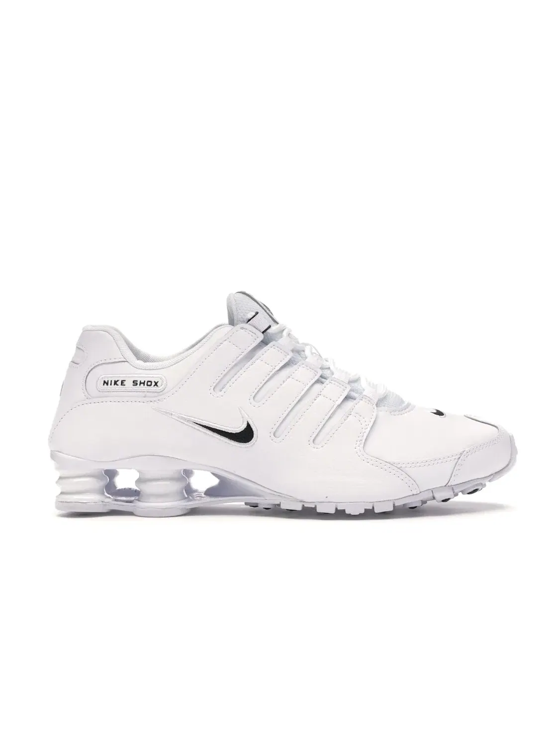 Мужские кроссовки с амортизацией Nike Shox NZ Nike — изображение 1 из 4, белый/черный-белый