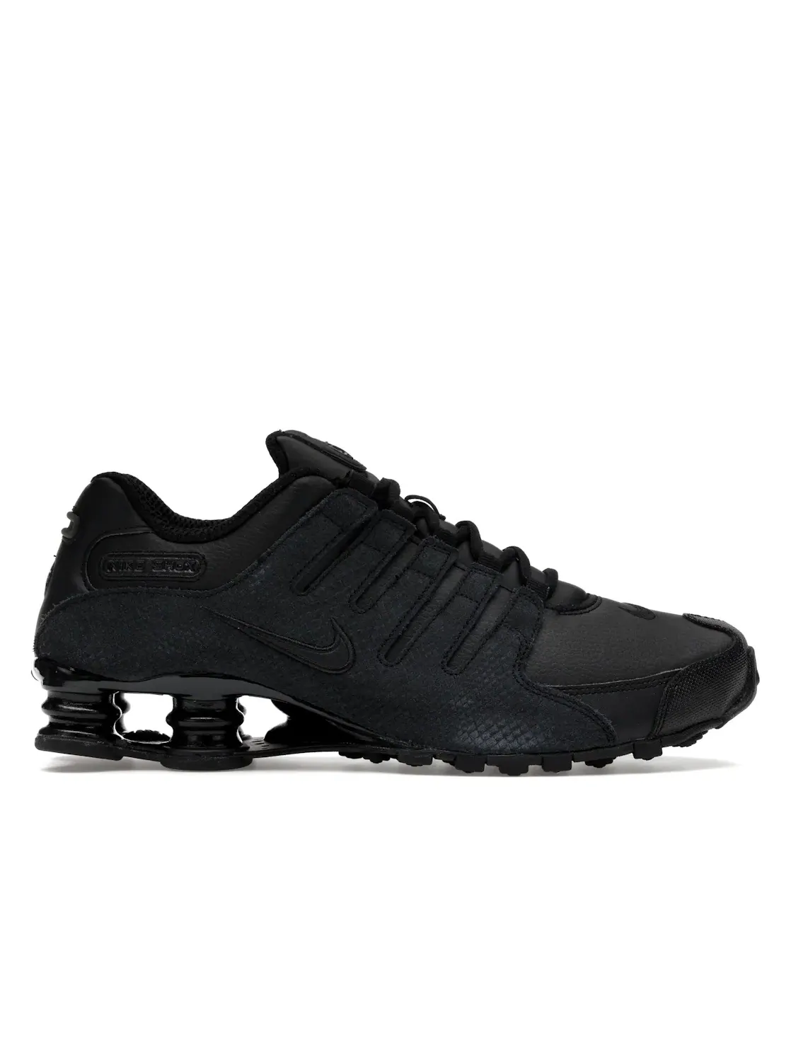 Мужские кроссовки Lifestyle Nike Shox NZ — изображение 1 из 4, черный/черный/черный