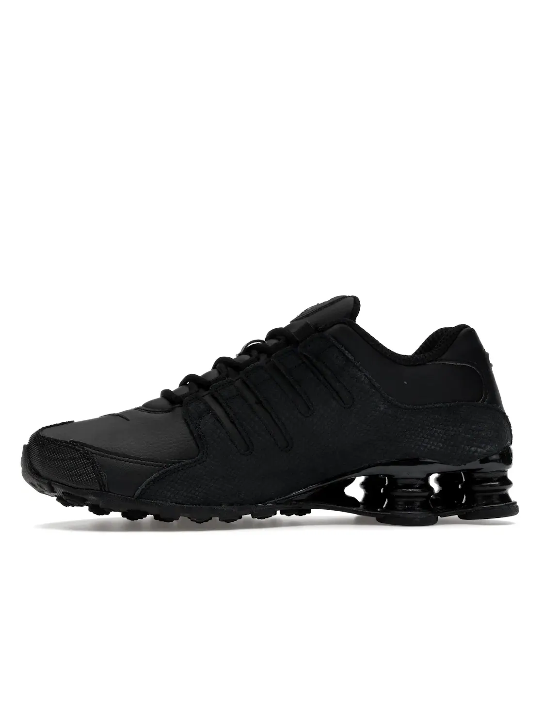 Мужские кроссовки Lifestyle Nike Shox NZ — изображение 3 из 4, черный/черный/черный