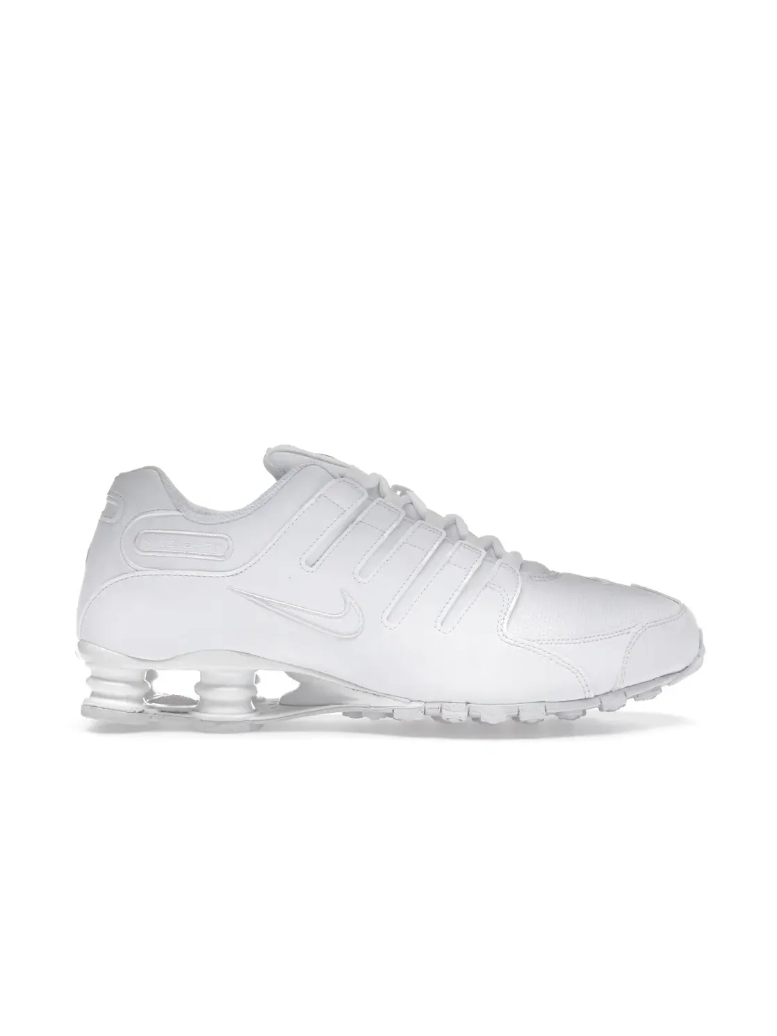 Мужские кроссовки с колонной амортизацией Nike Shox NZ — изображение 1 из 4, белый/белый