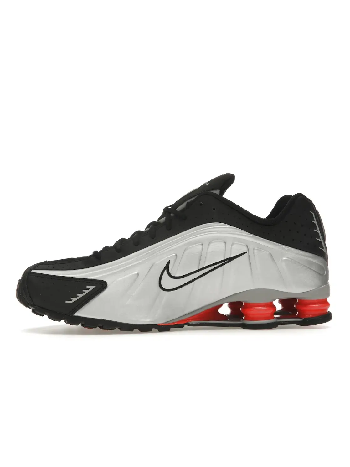 Мужские кроссовки Lifestyle с амортизацией Shox Nike Shox R4 — изображение 3 из 4, металлик серебристый