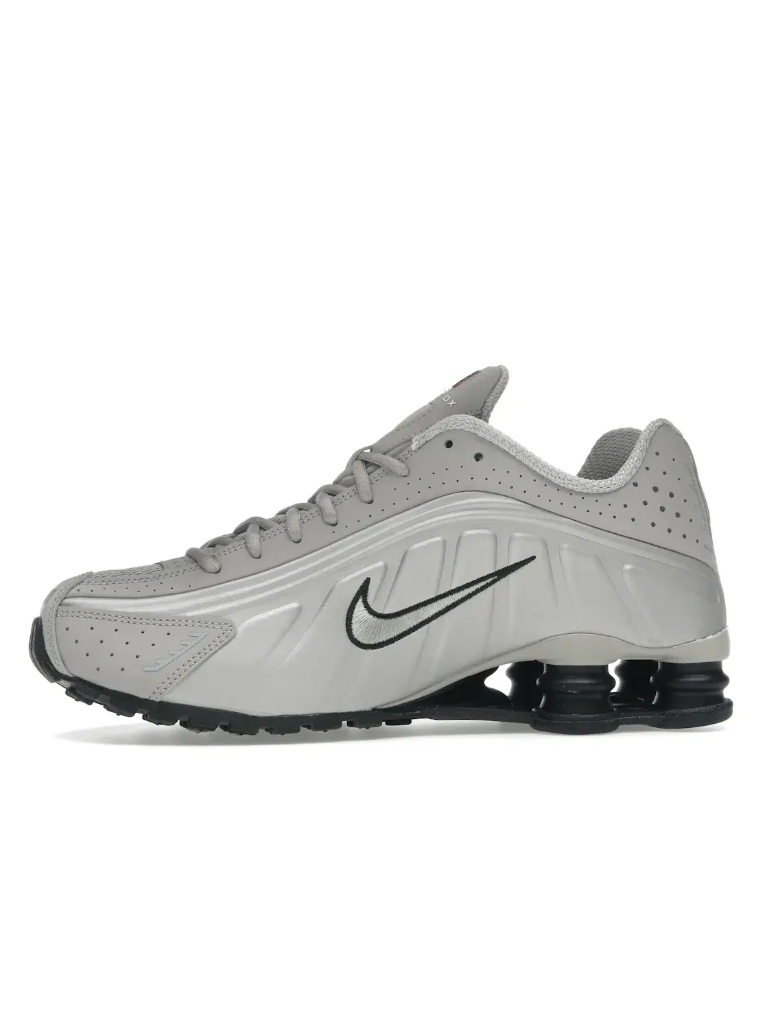 Мужские кроссовки с колонками Shox Nike Shox R4 — изображение 3 из 4, серый/черный/красный