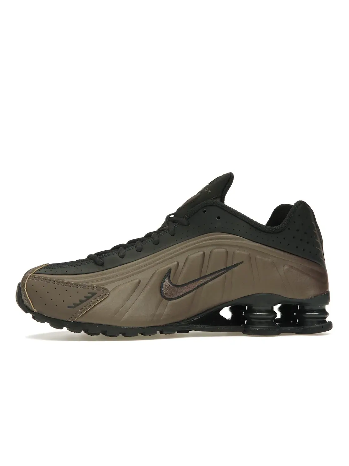 Женские кроссовки Lifestyle Nike Shox R4 — изображение 3 из 4, черный/черный