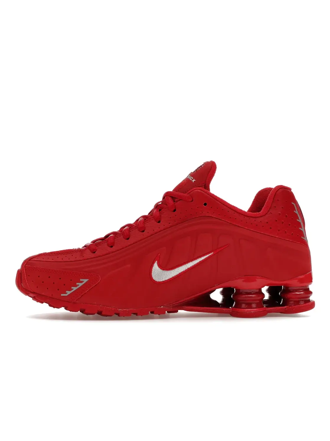 Мужские кроссовки с технологией Shox Nike Shox R4 — изображение 3 из 4, красный/белый