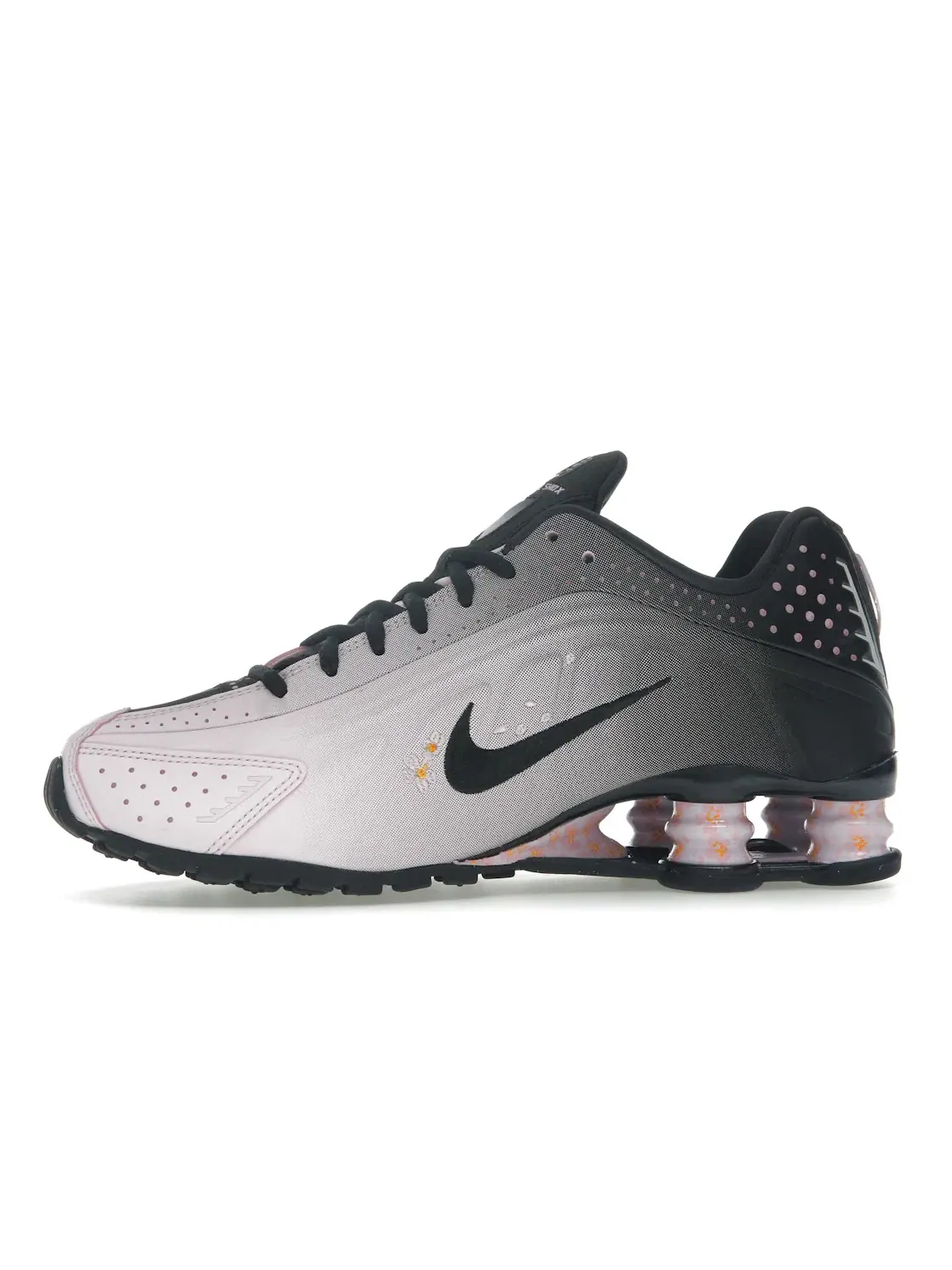 Женские кроссовки Lifestyle Nike Shox R4 — изображение 3 из 4, розовый/черный