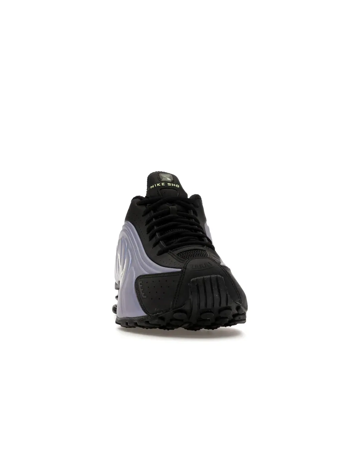 Мужские кроссовки на амортизирующих колонках Nike Shox R4 — изображение 2 из 4, светлый//черный