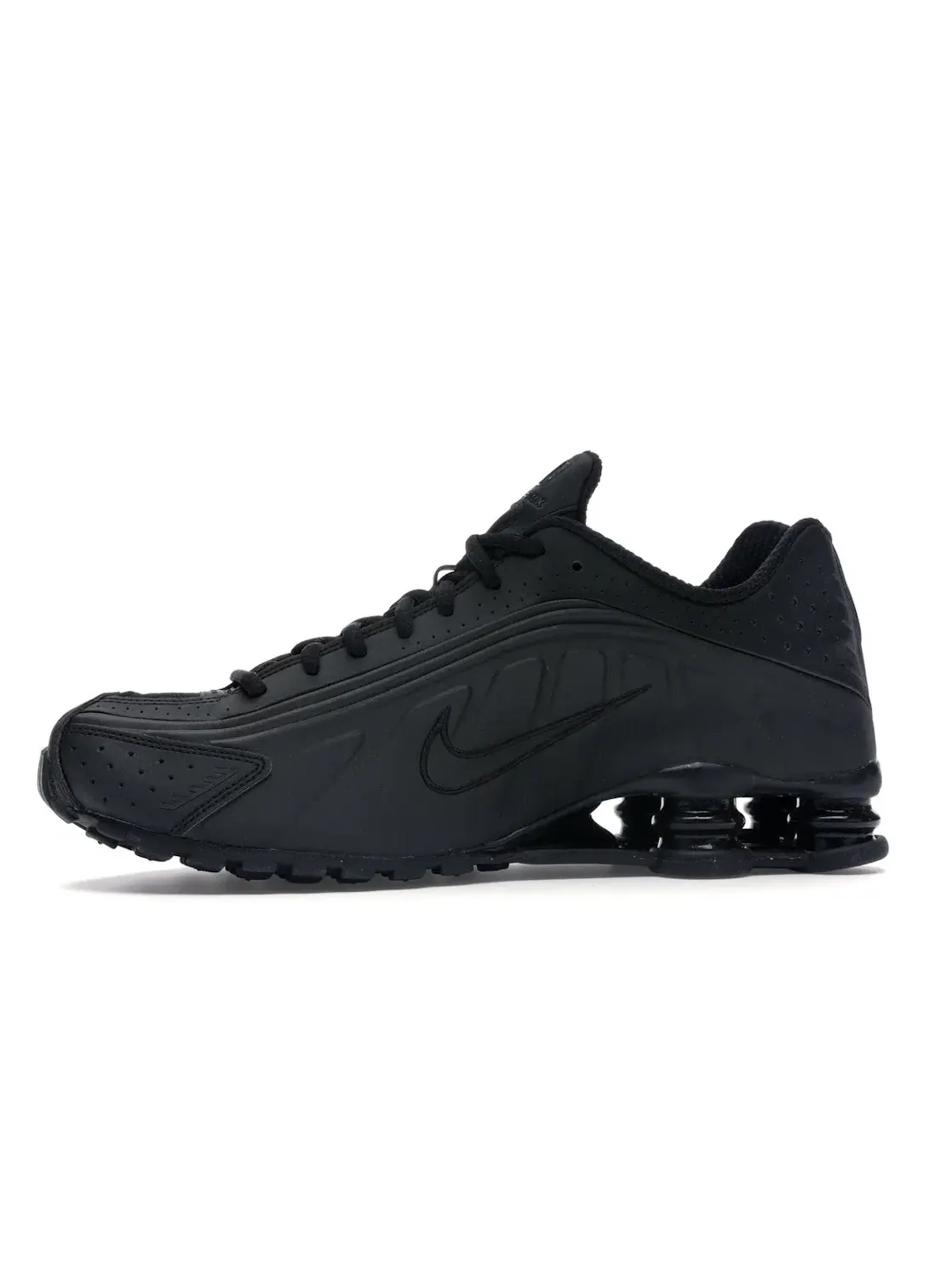 Мужские кроссовки с амортизацией Nike Shox R4 Nike — изображение 3 из 4, черный/черный-черный