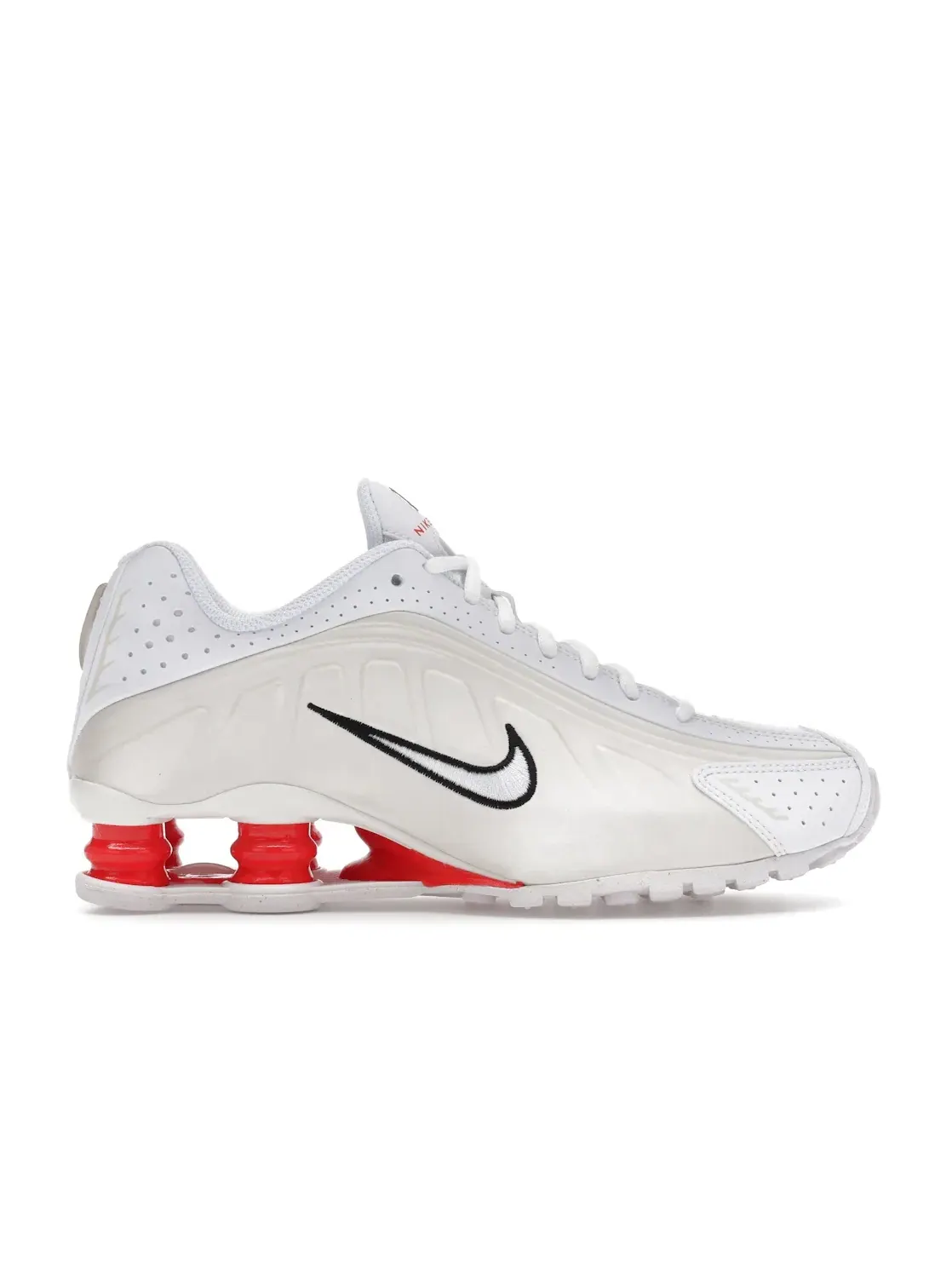Детские кроссовки Lifestyle Nike Shox R4 — изображение 1 из 4, белый//красный/белый