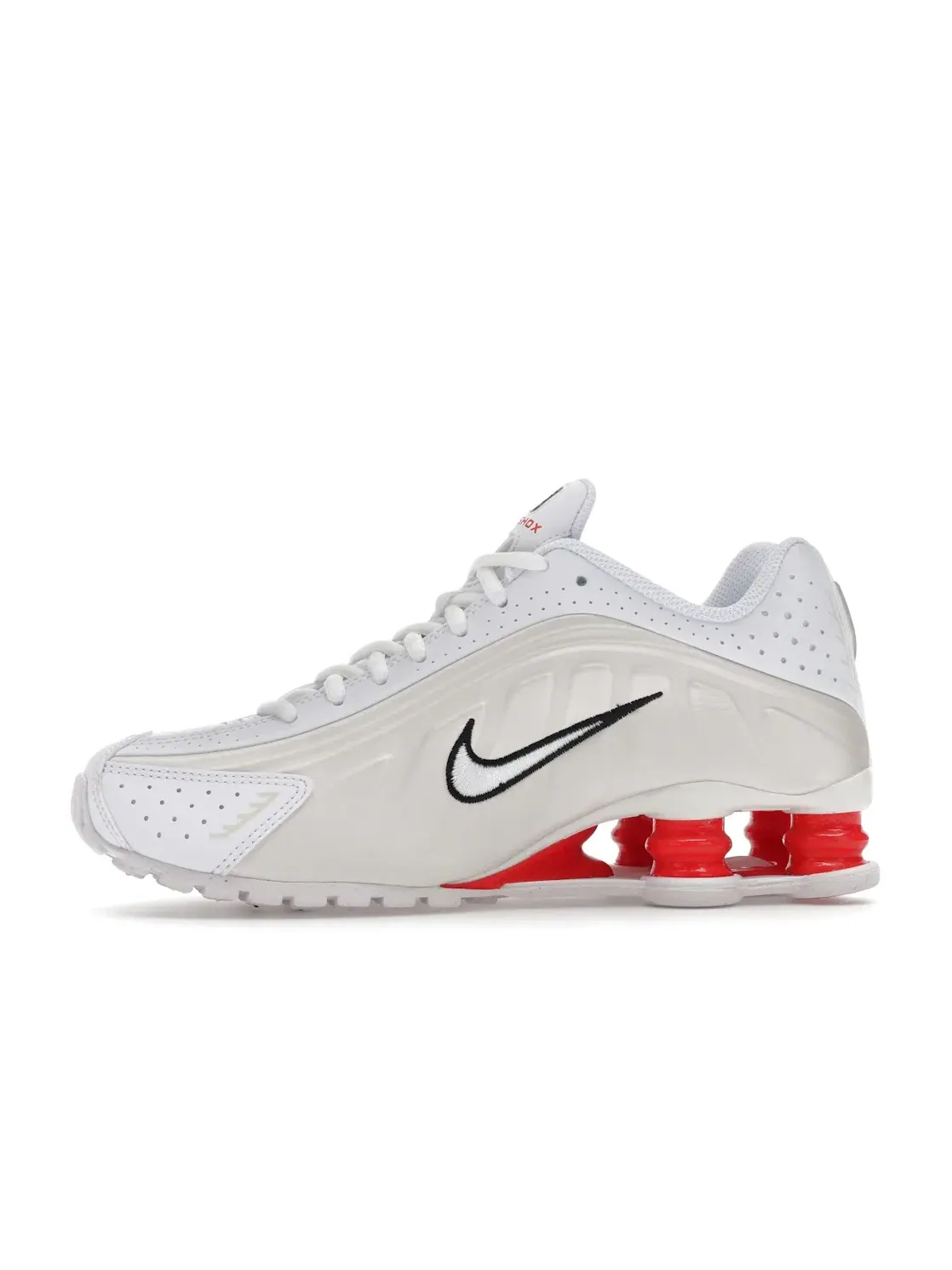 Детские кроссовки Lifestyle Nike Shox R4 — изображение 3 из 4, белый//красный/белый