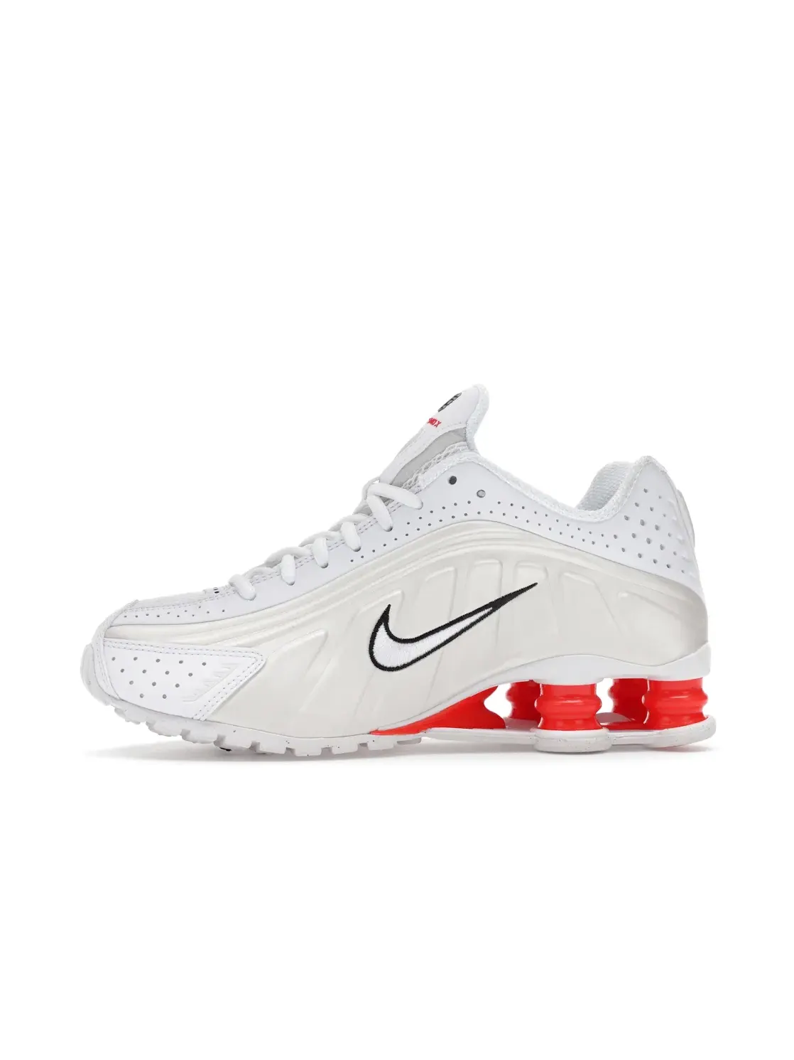 Женские кроссовки Lifestyle Nike Shox R4 — изображение 3 из 4, белый//красный/белый