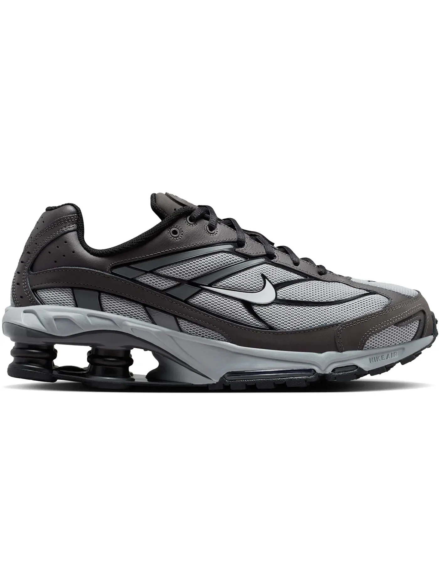 Мужские кроссовки Lifestyle Nike Shox Ride 2 — изображение 1 из 1, светлый серый//черный