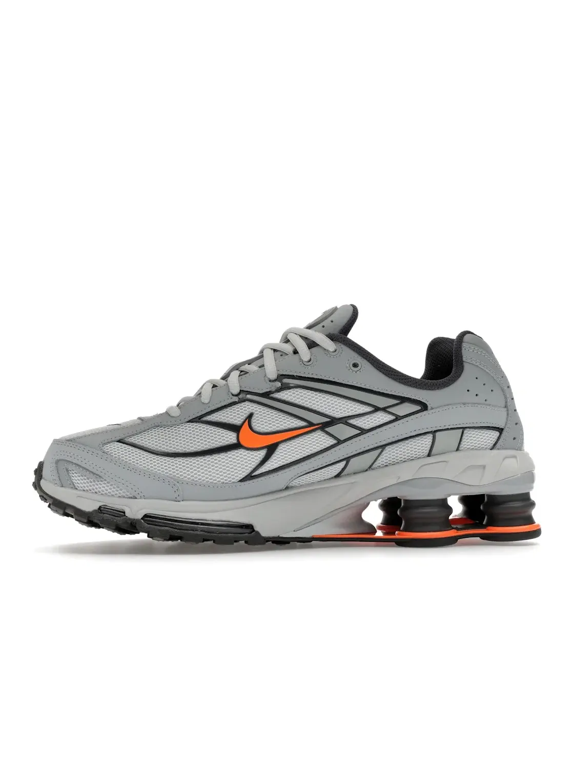 Мужские кроссовки Lifestyle Nike Shox Ride 2 — изображение 3 из 4, светлый серый//оранжевый