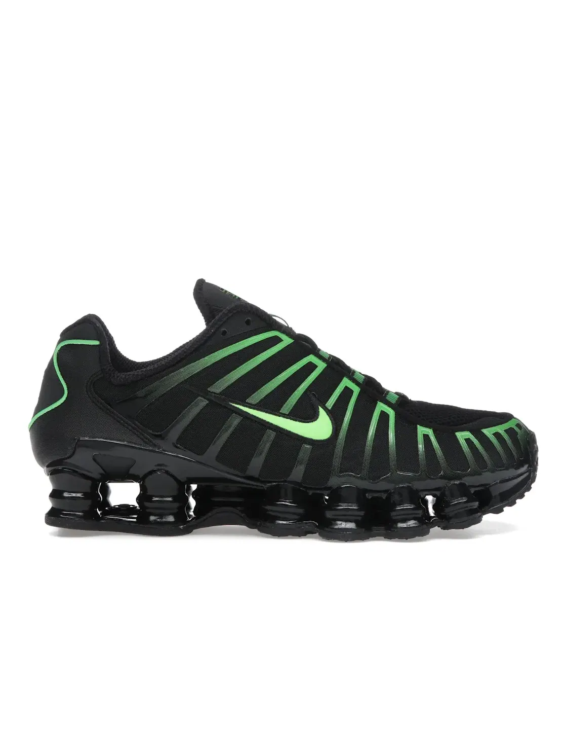 Мужские кроссовки Lifestyle Nike Shox TL — изображение 1 из 4, черный/черный/зеленый