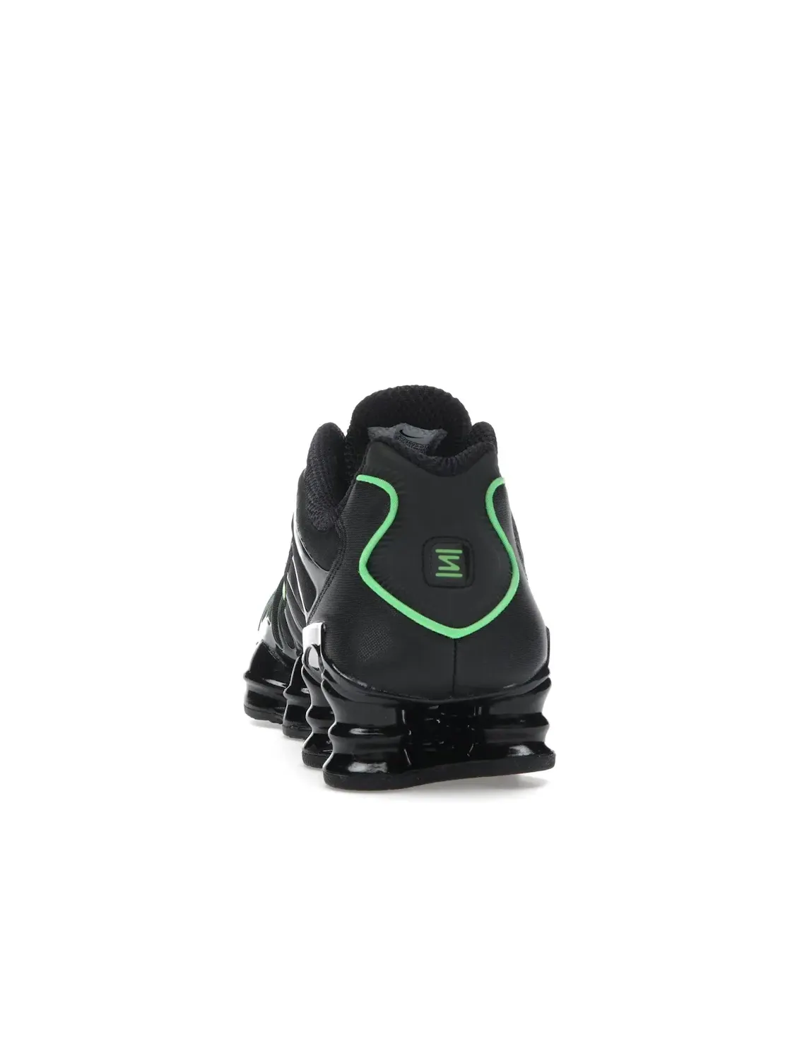 Мужские кроссовки Lifestyle Nike Shox TL — изображение 4 из 4, черный/черный/зеленый