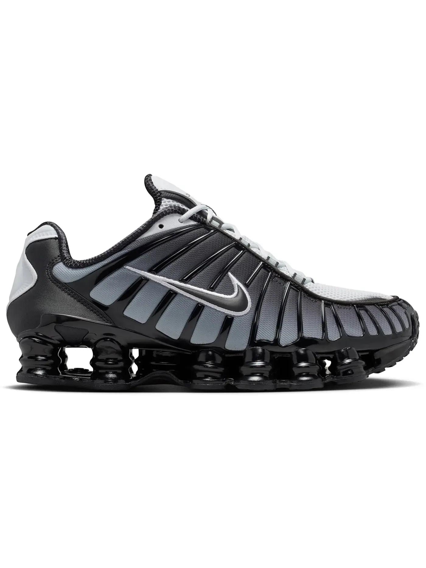 Мужские кроссовки Lifestyle с технологией Shox Nike Shox TL — изображение 1 из 1, черный/платиновый/белый