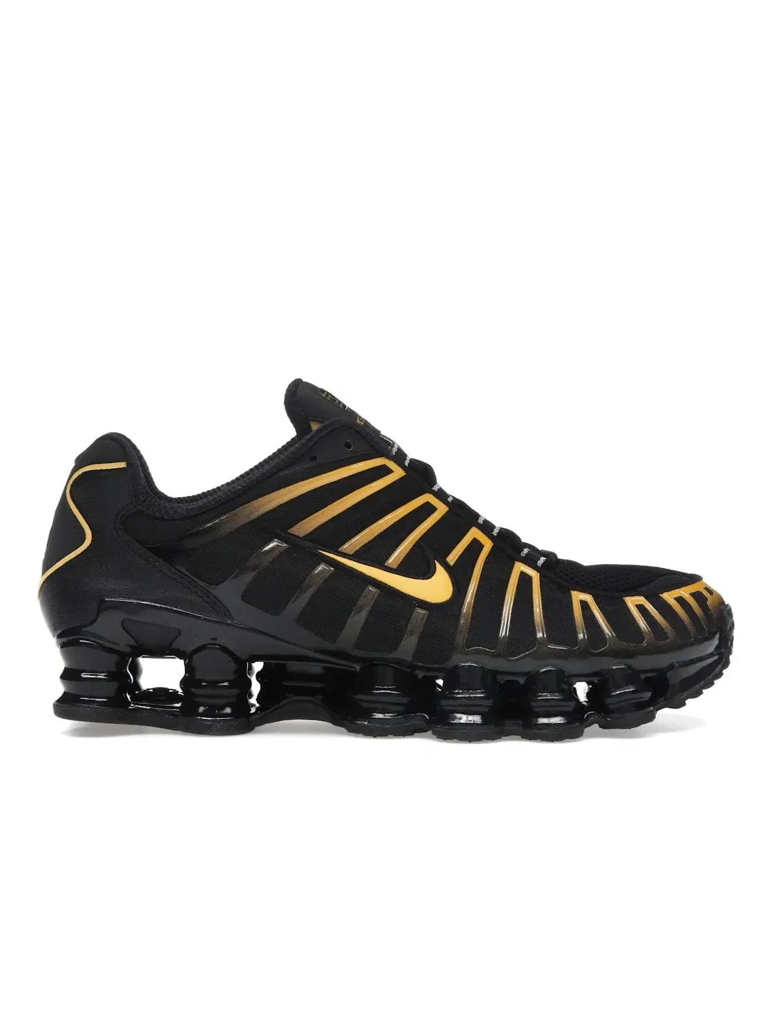 Мужские кроссовки Lifestyle Nike Shox TL — изображение 1 из 4, черный/золотистый