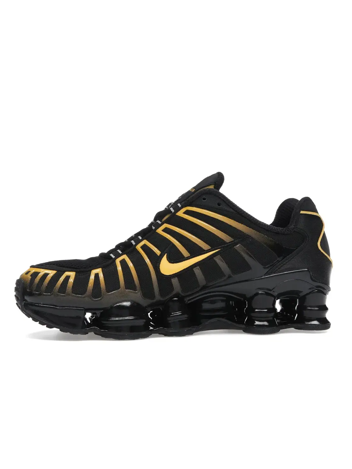 Мужские кроссовки Lifestyle Nike Shox TL — изображение 3 из 4, черный/золотистый
