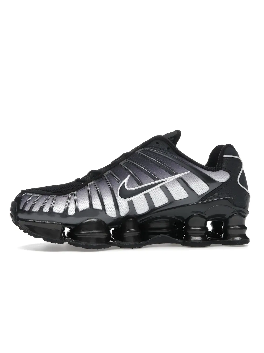 Женские кроссовки с амортизацией Nike Shox TL Fade Nike — изображение 3 из 4, черный/черный/белый