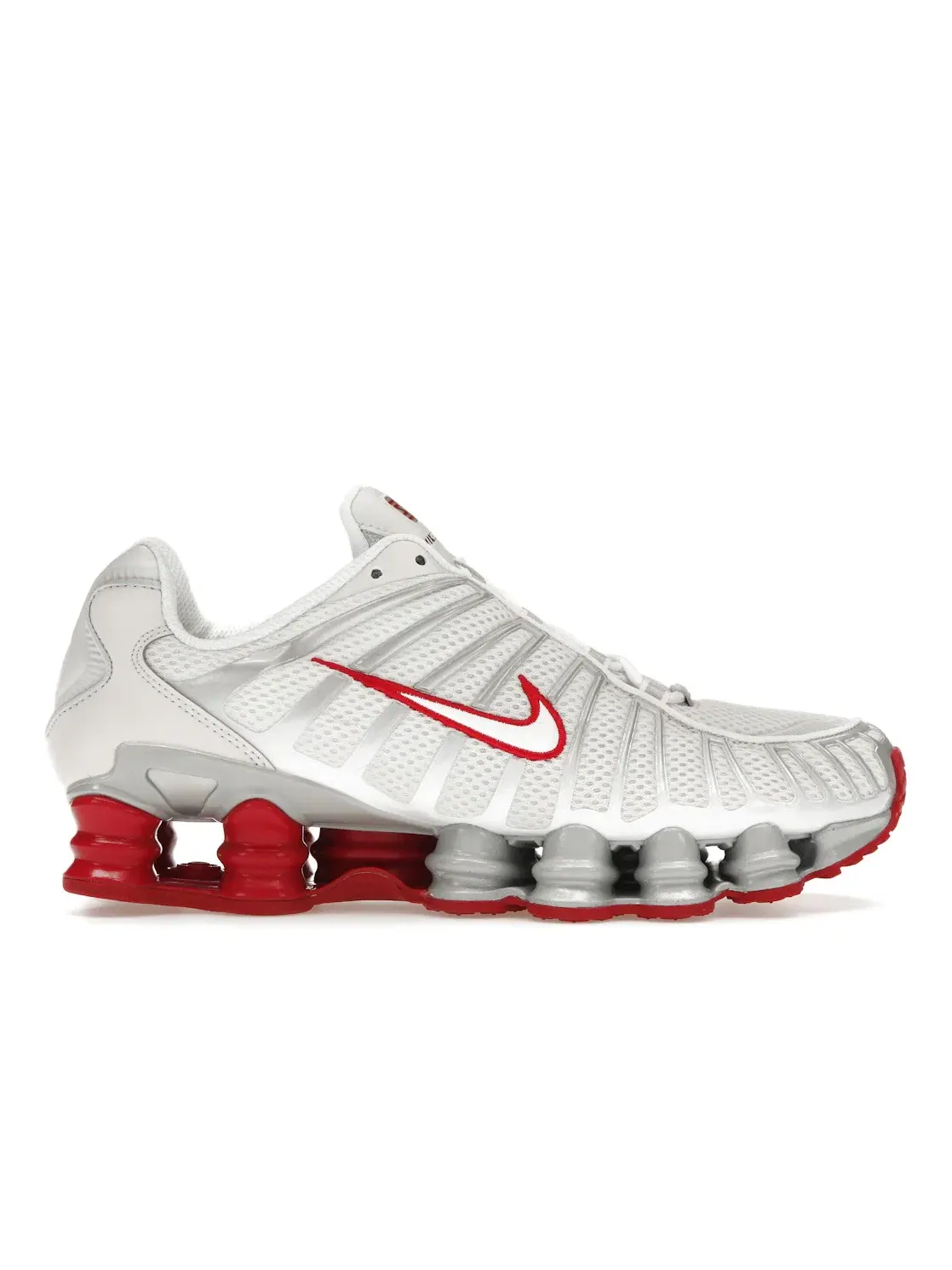 Женские кроссовки Lifestyle Nike Shox TL — изображение 1 из 4, платиновый/белый/красный