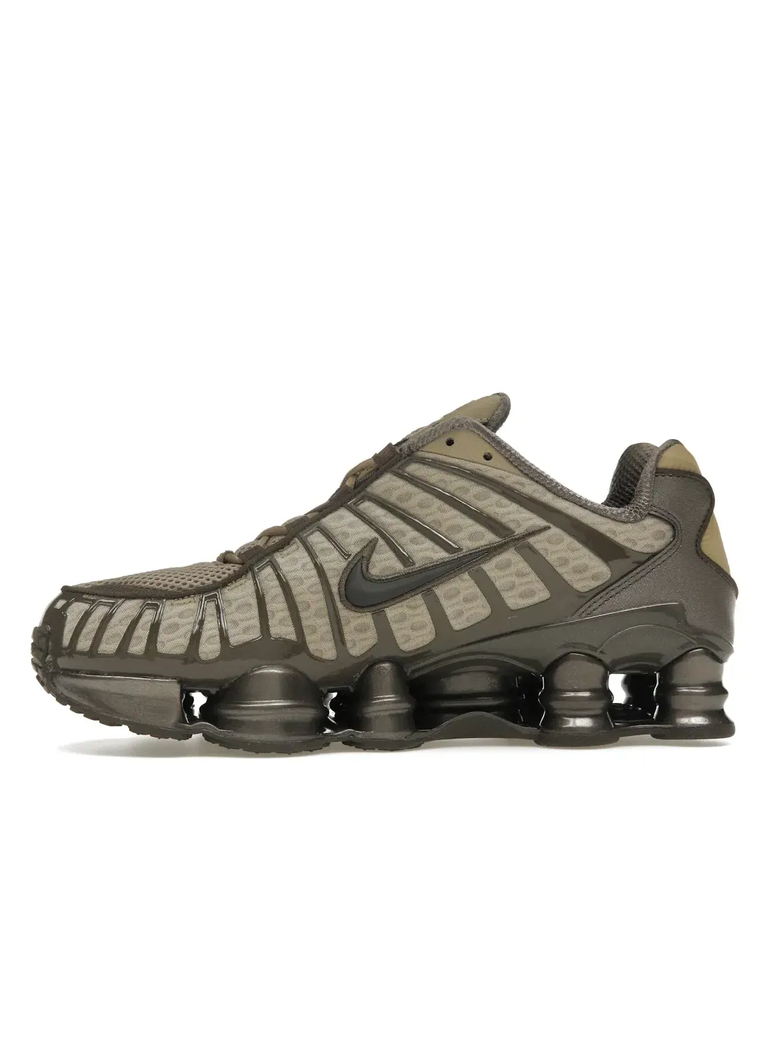 Женские кроссовки с амортизацией Nike Shox TL — изображение 3 из 4, хаки//черный