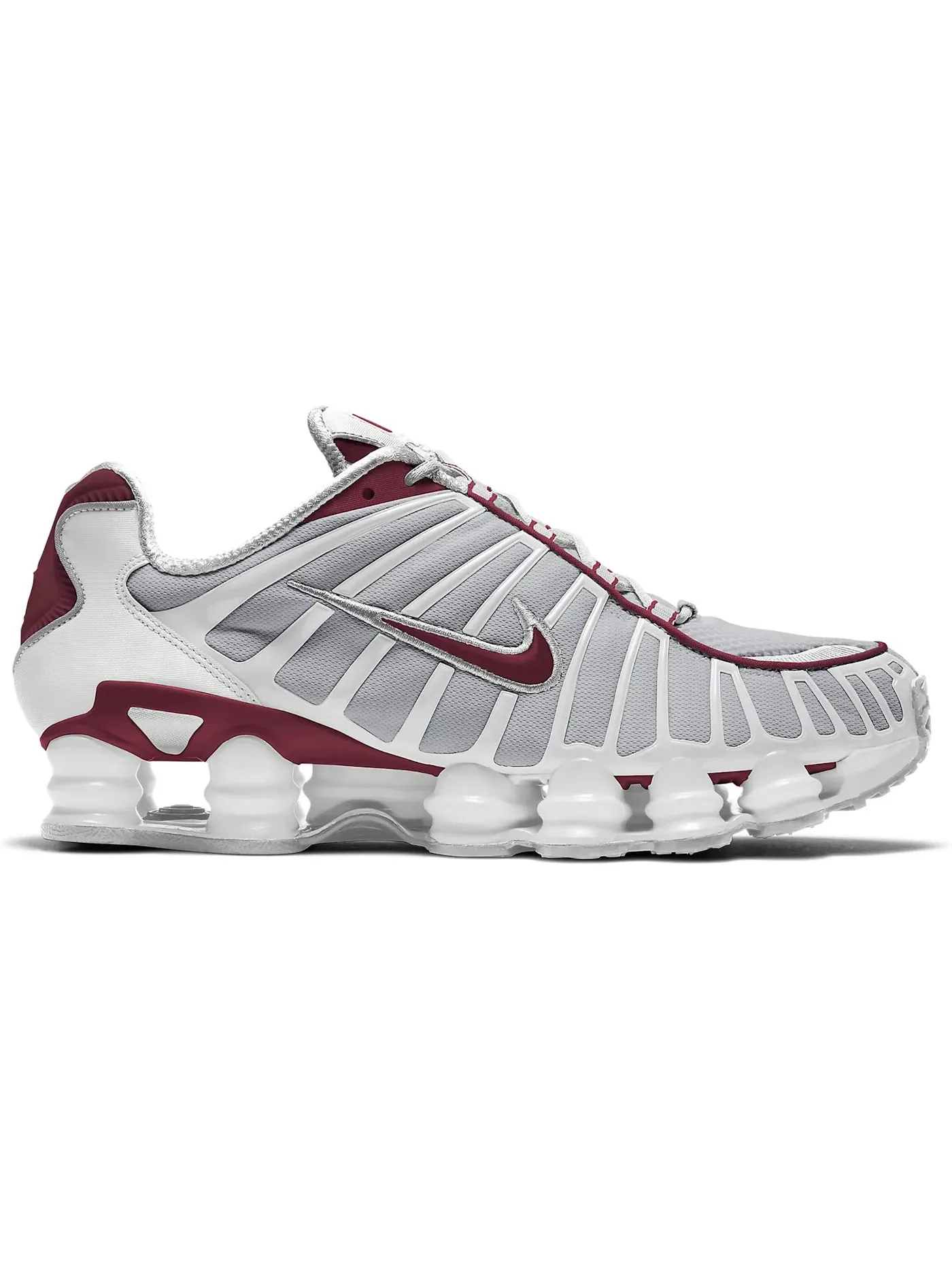Мужские кроссовки Lifestyle Nike Shox TL — изображение 1 из 1, белый/серый-красный