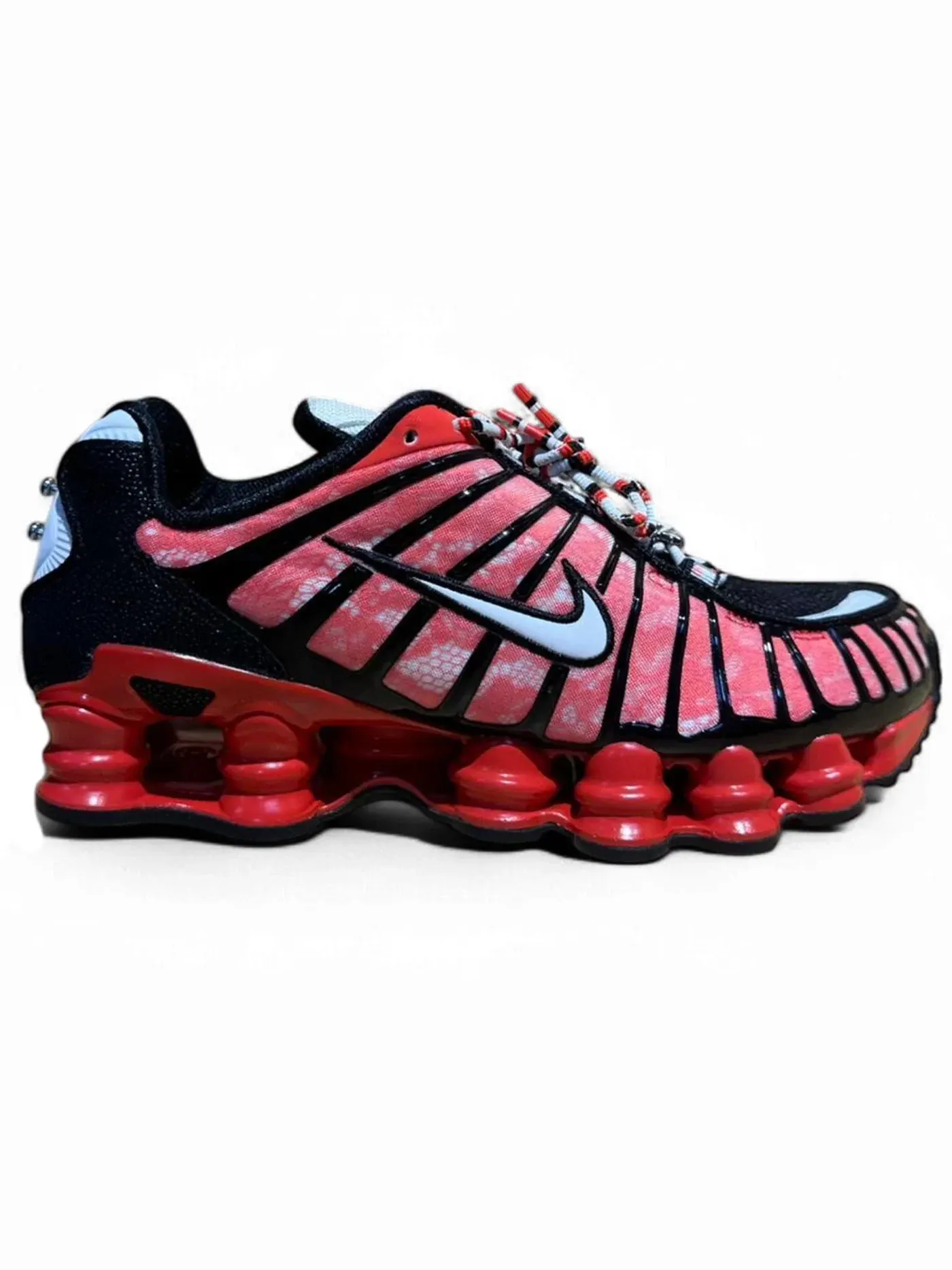 Женские кроссовки Lifestyle Nike Shox TL SP 3 — изображение 1 из 1, красный/белый-черный